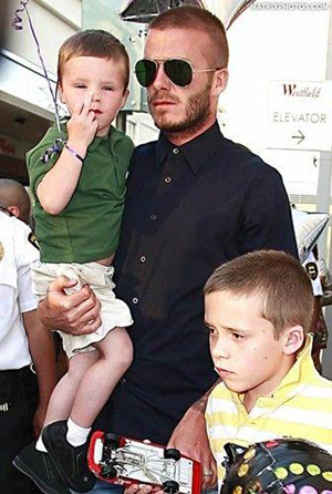 Beckham's son - Cruz