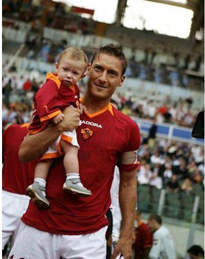 Totti's son - Christian