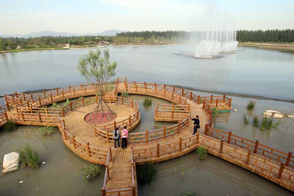 The first tulip cultural festival will take place at Beijing International Flower Port in mid-April 2010.[File Photo: bjshy.gov.cn] 