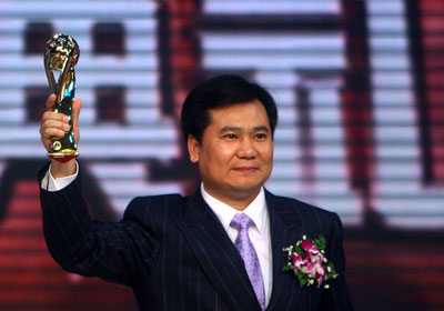 Zhang Jindong, president of Suning Group. Rank: 176