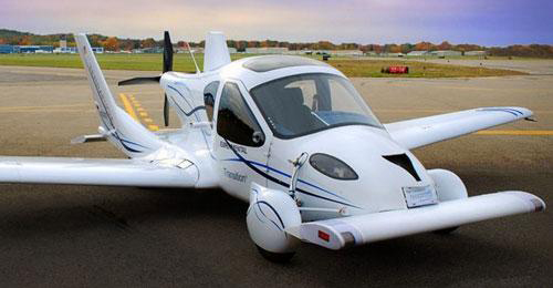 In the United States, a Boston-based technology company, Terrafugia, has created a car that can fly. [Xinhua]