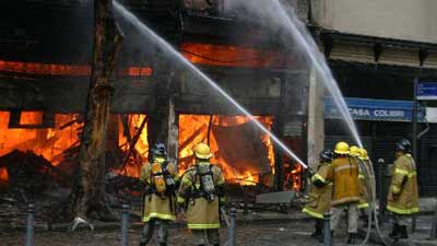 Fire under control in Rio de Janeiro