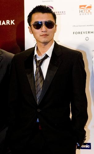 Actor Nicholas Tse arrives for the Asian Film Awards in Hong Kong, south China, on March 22, 2010.