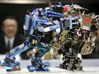 Robots battle in Japanese competition