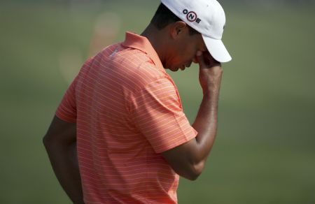 Woods said on December 11 he would take an 'indefinite break' from professional golf, acknowledging the disappointment and hurt his 'infidelity' had caused his family. [Xinhua/Reuters]