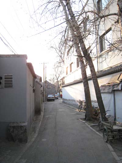 Zhonglao Hutong.Photo: Yin Yeping