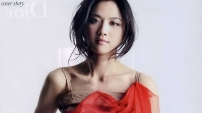 Actress Tang Wei featured in Elle HK