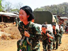 PLA soldiers aid villagers against drought in Yunnan