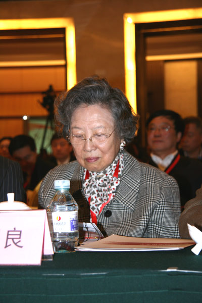 He Liliang, Former Deputy Director General of Department of Foreign Affairs Management, Ministry of Foreign Affairs of China, at the China-India Development Forum held in Beijing on March 30, 2010[China.org.cn]