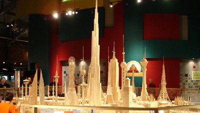 World's largest toothpick city of 3.5 mln toothpicks 