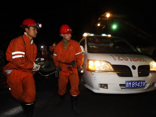 114 survivors rescued from flooded mine, 39 still trapped