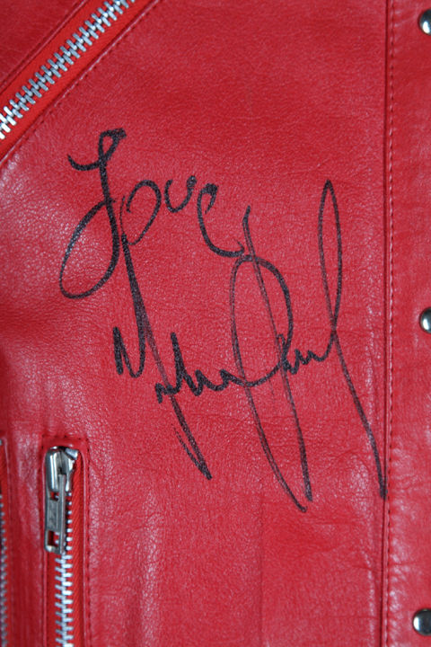 Michael Jackson Signed Beat It Jacket 