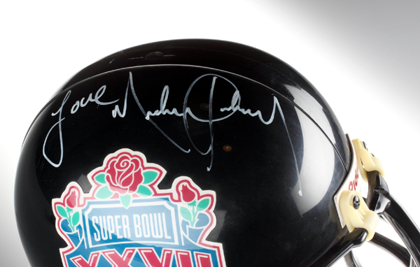 Michael Jackson Signed Helmet