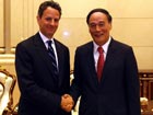 Chinese Vice Premier meets U.S. Treasury Secretary Geithner