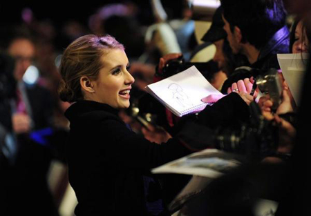 No. 10: Emma Roberts She is the tenth highest-grossing box office star under the age of 21, according to Forbes. Her films, including 'Hotel for Dogs,' have taken in a combined 127 million U.S. dollars in worldwide box office earnings.