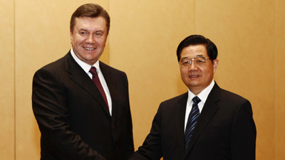 Chinese, Ukrainian presidents meet in Washington
