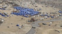 Aerial image of quake-hit Yushu
