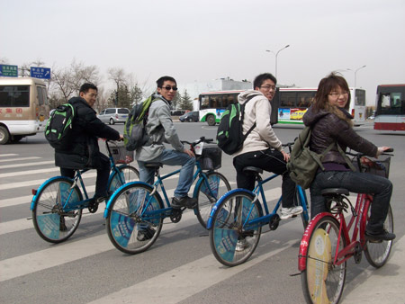 Green Beijing Low Carbon Cycling organized by Friends of Nature. Photo: Courtesy of FON 