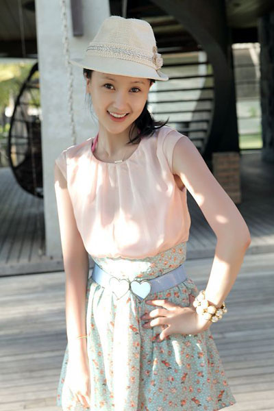 Actress Gan Wei 