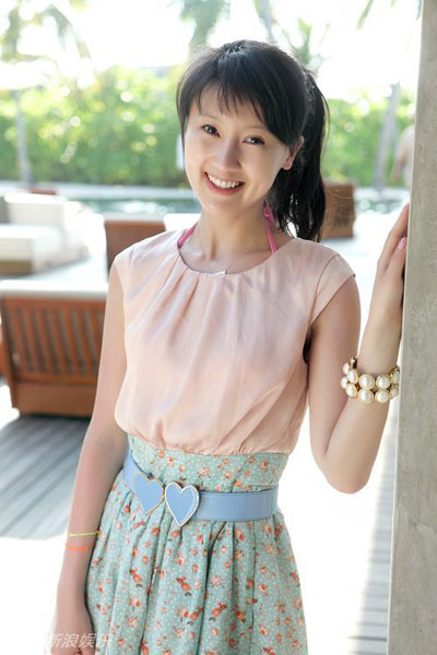 Actress Gan Wei 