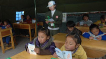 Camp school opens in quake-hit Yushu