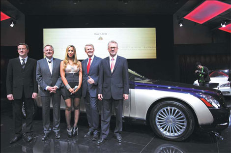 New generation Maybach makes its global debut at the Mercedes-Benz 'Premiere Night' ahead of Auto China 2010.