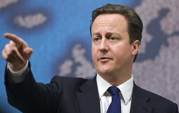 David Cameron. [Xinhua File Photo]