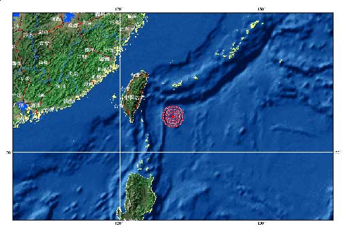 A strong earthquake measuring 6.6 on the Richter scale struck east Taiwan Monday, according to the island's seismological agency.