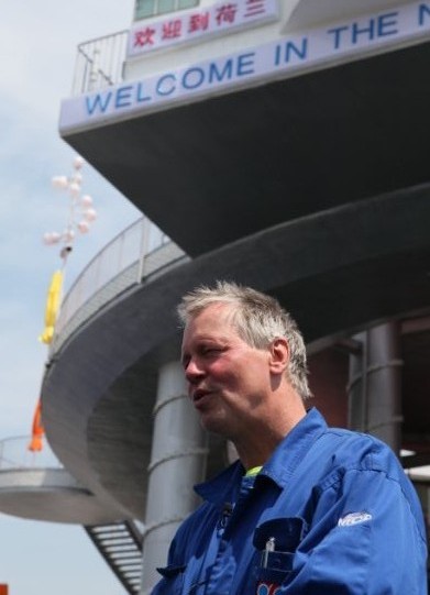 John Kormeling, the designer of Netherlands Pavilion at Shanghai Expo