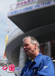 John Kormeling, the designer of Netherlands Pavilion at Shanghai Expo