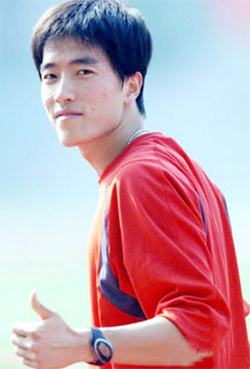  Chinese hurdler Liu Xiang