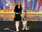 Tina and her dancing dog Chandi