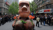  Cartoon carnival parade was held in Hangzhou 