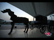 Photo taken on April 29, 2010 shows the beautiful scenery in the World Expo Park in Shanghai, east China.  [Photo by Yang Jia