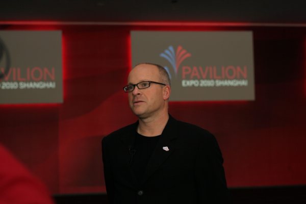 Martin Alintuck, director of communications for the USA Pavilion