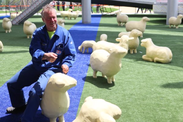 John Kormeling, the designer of Netherlands Pavilion at Shanghai Expo