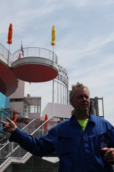 John Kormeling, the designer of Netherlands Pavilion at Shanghai Expo