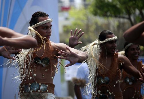 Art performances at the Expo. [Xinhua]