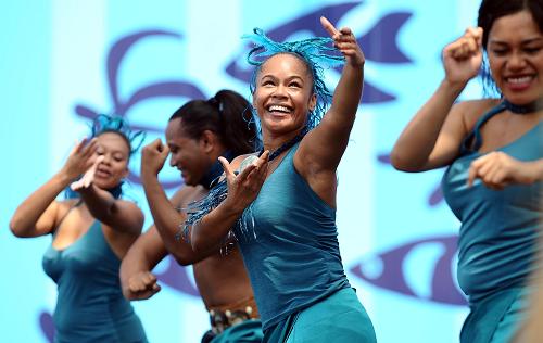 Art performances at the Expo. [Xinhua]