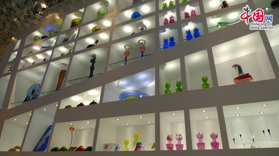 The picture shows the innovative home appliances exhibited in Swedish Pavilion in Shanghai World Expo. [Xu Lin / China.org.cn]