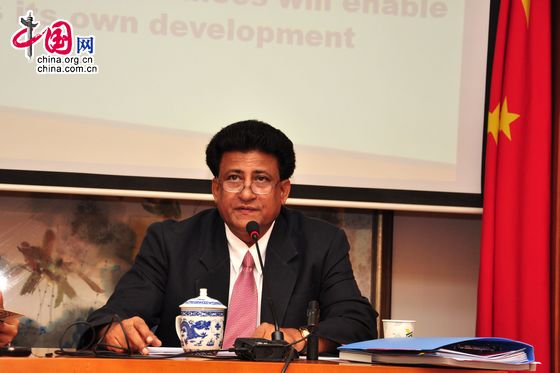 Dr. Aynul Hasan, Chief of Development Policy Section, Macroeconomic Policy and Development Division, ESCAP