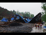 A violent storm in the southwestern Chongqing Municipality since May 5 has killed at least 39 people. [Xinhua]