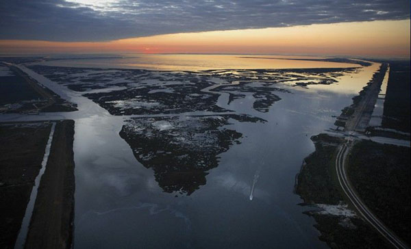 9. Mississippi River Delta, U.S.