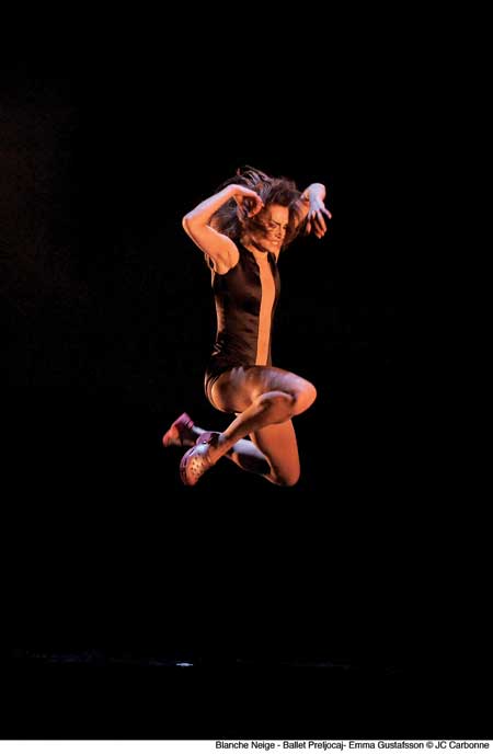 A dancer performing.