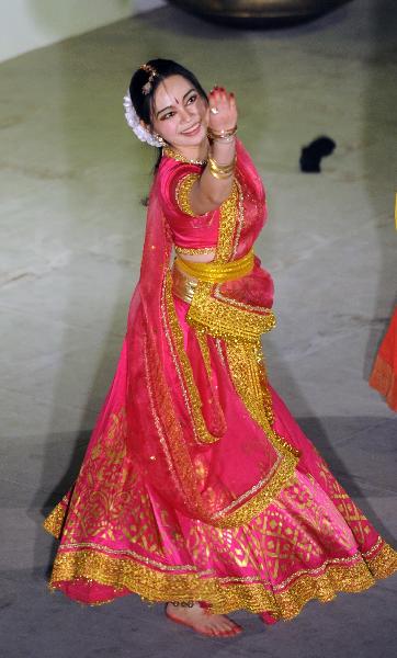 Kathak Dance performed at India Pavilion