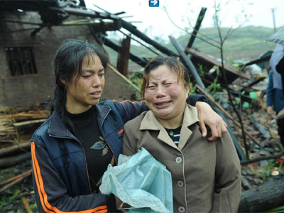 Storms leave at least 39 dead in China
