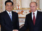 Chinese president meets Russian prime minister