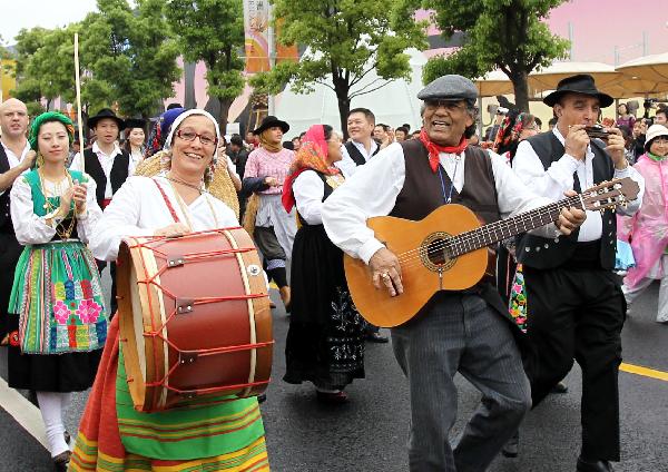 Merry European Day Parade at Expo Park