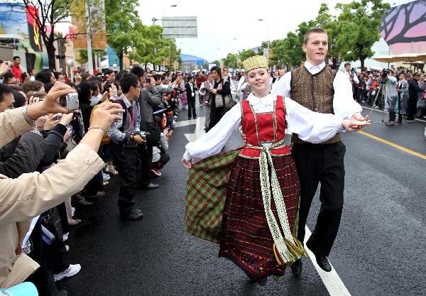 Merry European Day Parade at Expo Park