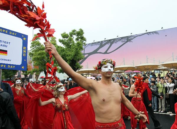 Merry European Day Parade at Expo Park